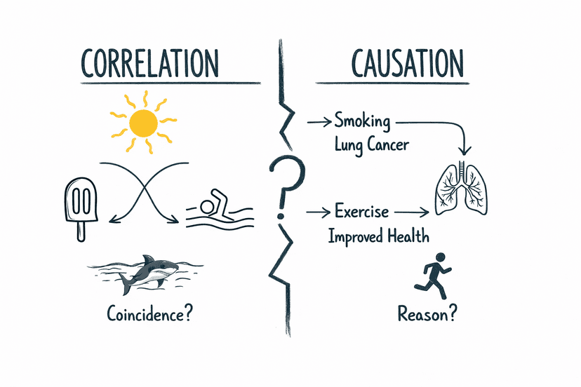 Correlation vs Causation | Meaning, Differences, & Examples 