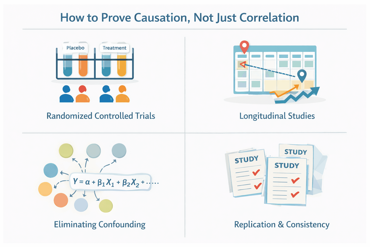 How to Prove Causation Not Just Correlation
